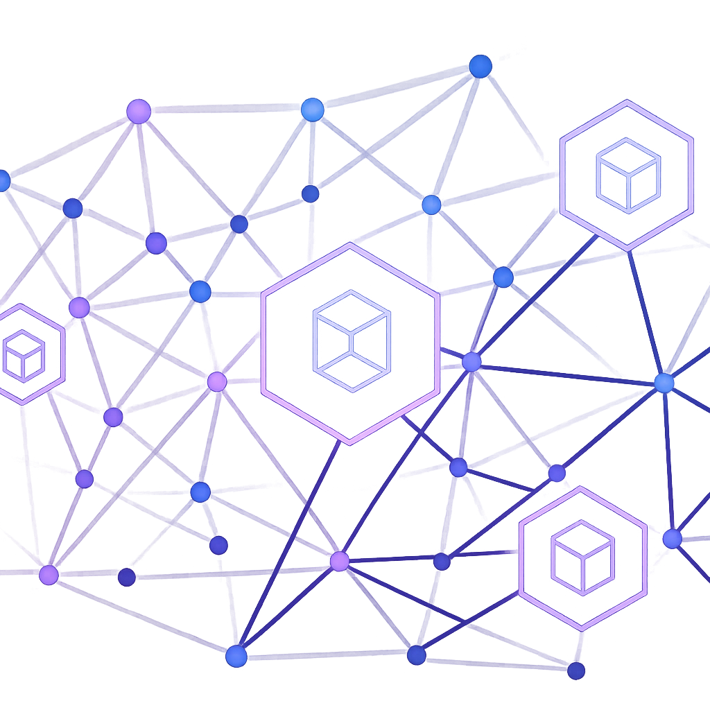 SPC blockchain network illustration